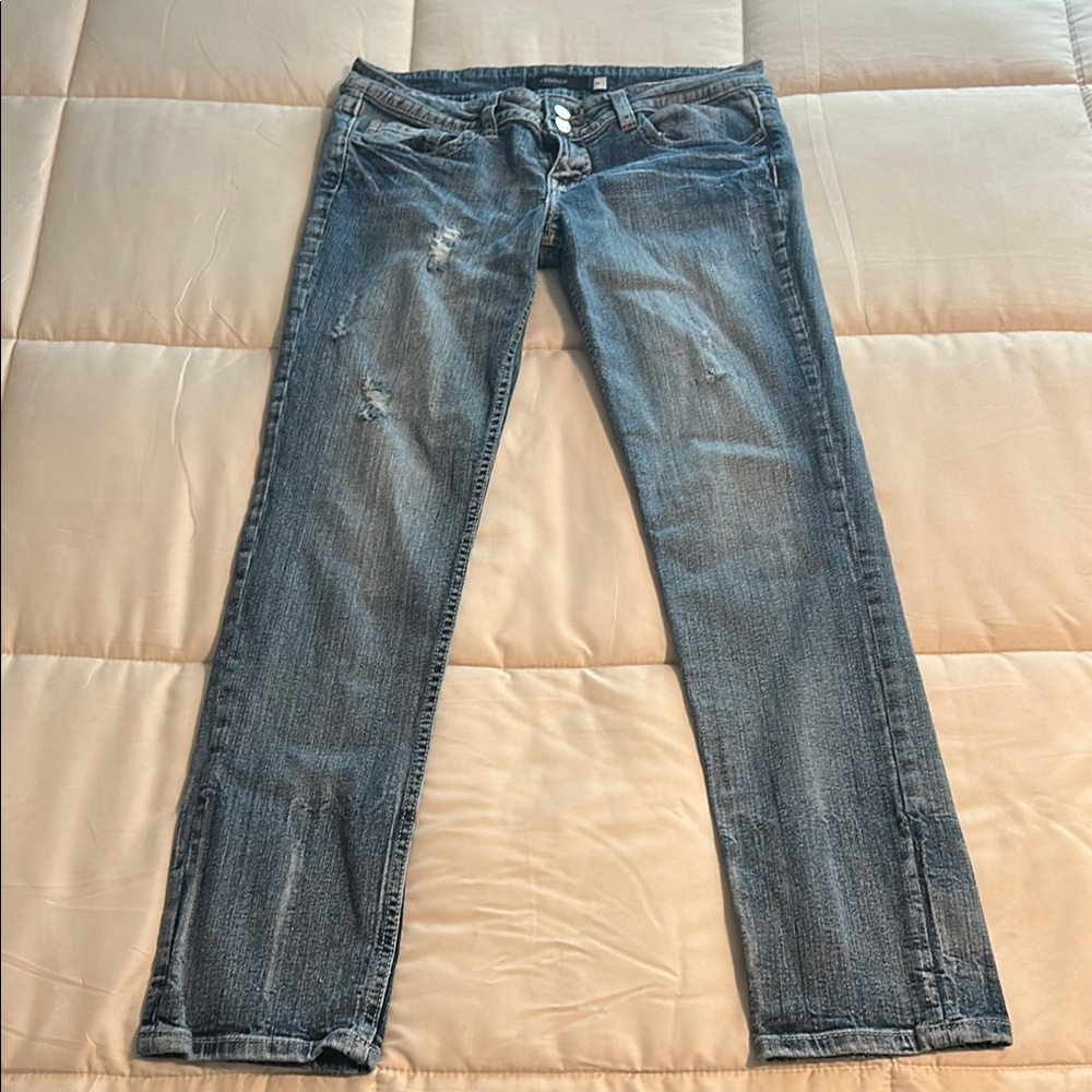 Vigoss Women's Distressed Skinny Jeans Size 11